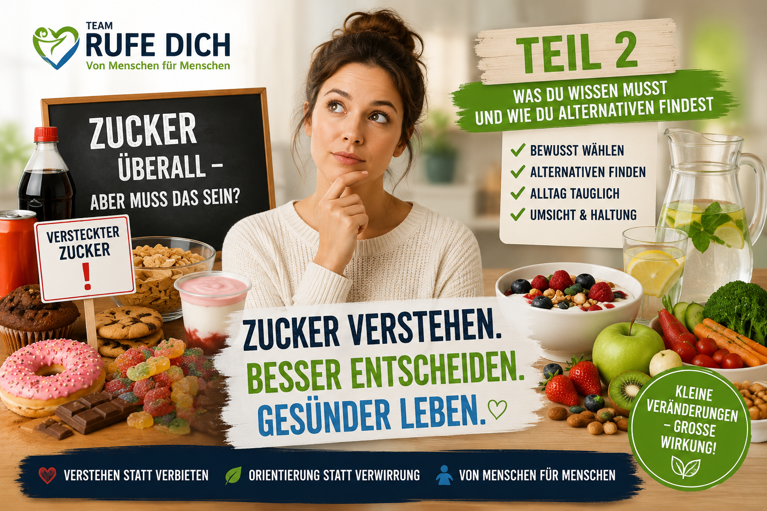 Zucker verstehen — Teil 2 – Warum viele Menschen heute ständig Heißhunger haben