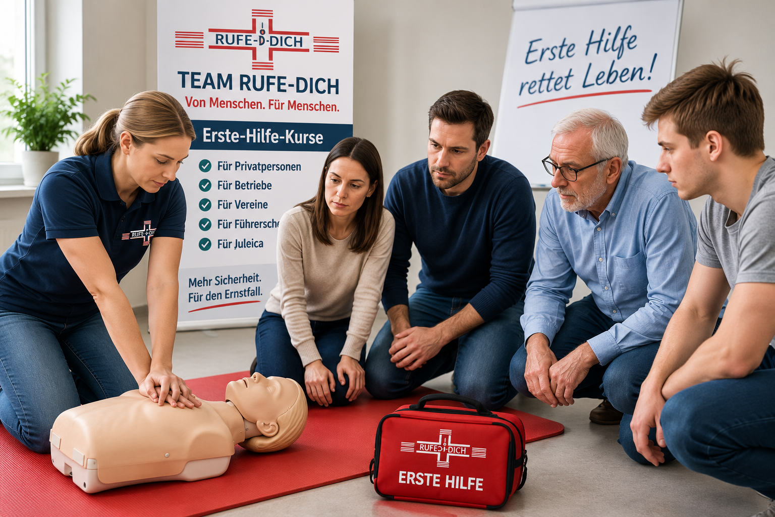 Erste Hilfe Kurs in Hesel – Warum jeder einmal helfen können sollte | Team Rufe Dich